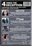 4 Movie Marathon: Conspiracy Collection (State of Play / Closed Circuit / Spy Game / Breach)
