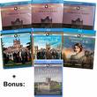 Downton Abbey Complete Series 1,2,3,4,5 & 6 + Bonus "Secrets of Highclere Castle" [Blu Ray LIMITED EDITION]