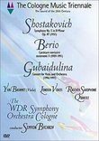 Cologne Music Triennale - Shostakovich Symphony No. 5, Berio Canticum Novissimi Testementi II, Gubaidulina Concert for Viola and Orchestra / Bychkov, Bashmet, WDR Symphony Orchestra Cologne