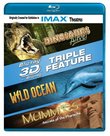 3-D Triple Feature: Dinosaurs Alive! / Wild Ocean / Mummies (IMAX) [Blu-ray]