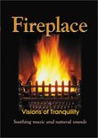 Fireplace - Visions of Tranquility: Soothing Music and Natural Sounds
