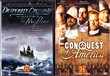 Conquest Of America Mini Series , Desperate Crossing The Untold Story Of The Mayflower : The History Channel 2 Pack Collection - 3 Disc Set