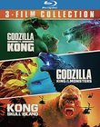 Godzilla vs. Kong/Godzilla: King of the Monsters/Kong: Skull Island (3 Film Bundle BD) (BD) [Blu-ray]