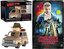 Hopper Stranger Things Sheriff Truck Exclusive VHS Set Season 1 DVD + Blu-Ray 4 Disc Box Series with Deputy Figure Collectible Special Edition 2-Pack Combo Bundle