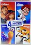 DreamWorks 4 Movie Collection: The Croods / Mr. Peabody & Sherman / Turbo / Penguins of Madagascar