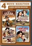 4 Movie Marathon: Classic Western Collection (The Texas Rangers / Canyon Passage / Kansas Raiders / The Lawless Breed)