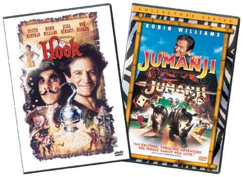 Hook Jumanji DVD with Robin Williams, Kirsten Dunst, Bonnie Hunt