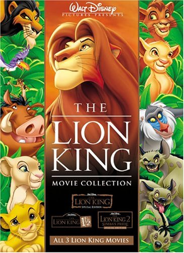 my lion king dvd collection