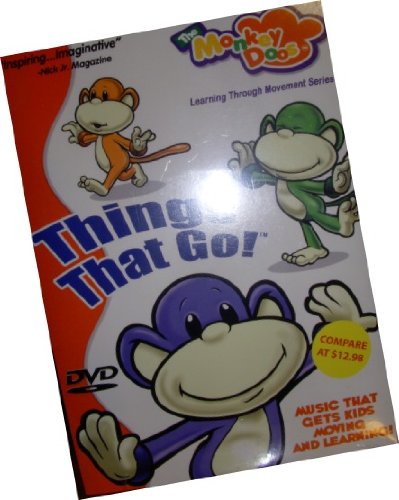 The Monkey Doos Learning Through Movement Series Things That Go DVD (NR)  +Movie Reviews