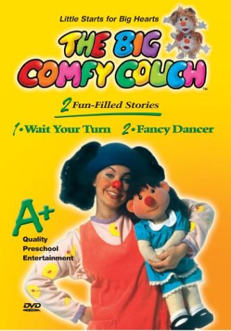 The Big Comfy Couch Wait Your TurnFancy Dancer DVD with