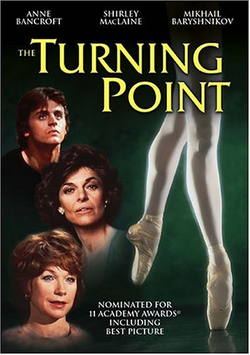 The Turning Point DVD with Anne Bancroft, Shirley MacLaine, Mikhail  Baryshnikov (PG) +Movie Reviews