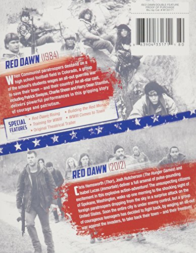 Red Dawn 1984 Red Dawn 2012 Double Feature Bluray Blu-Ray with Charlie  Sheen, Patrick Swayze +Movie Reviews