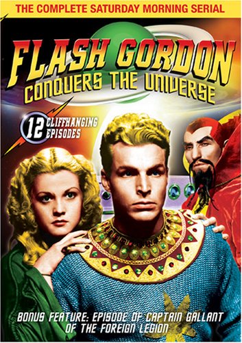 Flash Gordon - Space outlets Soldiers/Trip To Mars/Conquers the Universe (DVD, 2000,