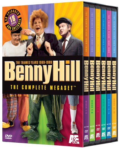 Benny Hill The Complete Unadulterated Megaset 19691989 DVD with Benny Hill  (NR) +Movie Reviews