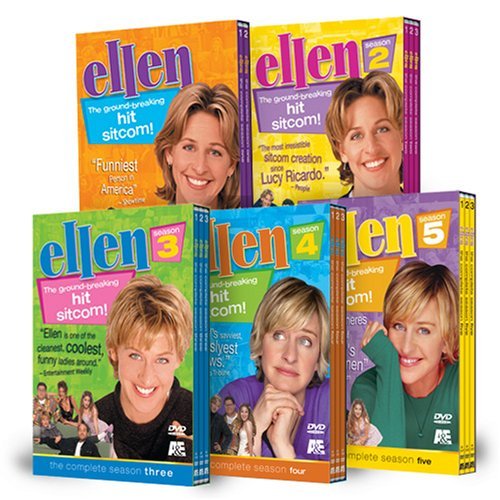 Ellen The Complete Series Megaset DVD with Ellen DeGeneres, David