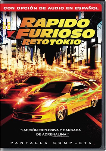 The Fast and the Furious Tokyo Drift Spanish DVD with Sonny Chiba