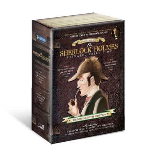 The Sherlock Holmes Animated Collection DVD with Peter O'Toole (NR)