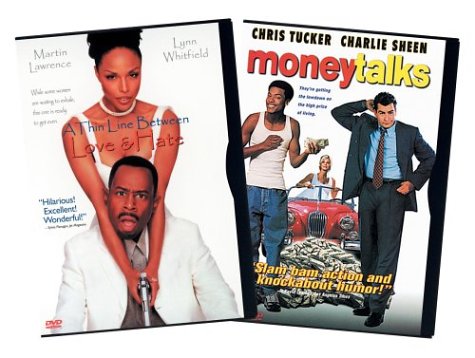 Thin Line Between Love Hate Money Talks 2pc DVD with Charlie Sheen