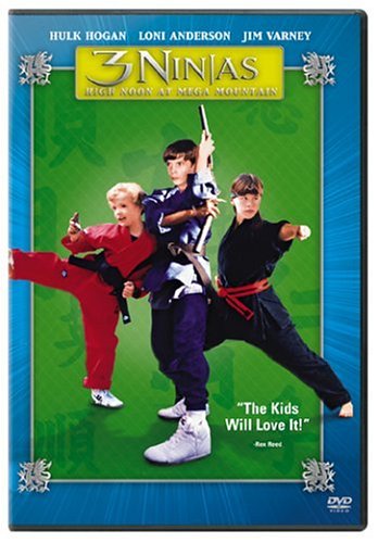 3 Ninjas High Noon On Mega Mountain Dvd With Loni Anderson Hulk