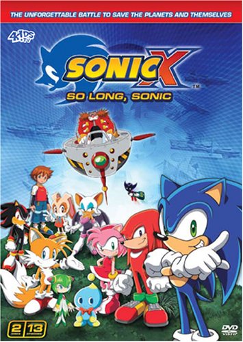 Sonic X: Chaos and Shadow Sagas DVD - *NEW RARE*