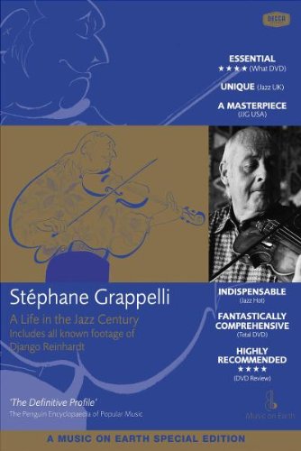 Stephane Grappelli A Life in the Jazz Century DVD NR Movie Reviews