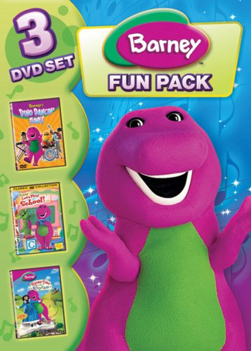Barney Family Fun Pack 3pc Dvd With Barney Unrated Movie Reviews