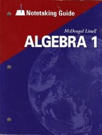 Algebra 1: Notetaking Guide Transparencies