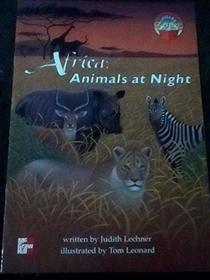 Africa: Animals at Night (Leveled Books)