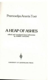 A heap of ashes (Asian and Pacific writing)