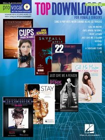 Top Downloads: Pro Vocal Women's Edition Volume 62 (Book/CD)