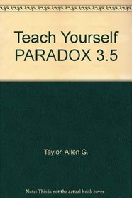 Teach Yourself Paradox
