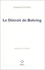 Le detroit de Behring: Introduction a l'uchronie : essai (French Edition)