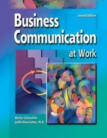 Business Communication at Work, Student Text-Workbook