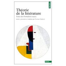 Theorie De La Litterature (French Edition)