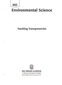 Teaching Transparencies (Holt Environmental Science)