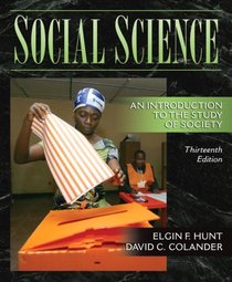 Social Science: An Introduction to the Study of Society Value Package (includes Study Guide for Social Science: An Introduction to the Study of Society)