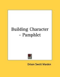 Building Character - Pamphlet