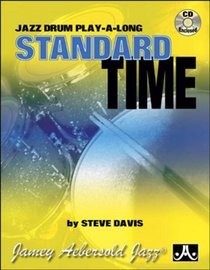 Standard Time: Jazz Drum Play-A-Long (Book & CD Set)