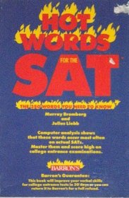 Hot words for the SAT: The 350 words you need to know (Barron's Hot Words for the SAT I)