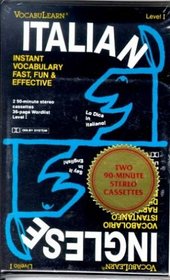 Vocabulearn Italian/English Level 1 (2 Cassettes and Wordlist)