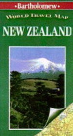 New Zealand: Bartholomew World Travel Map (Bartholomew World Travel Series Maps)