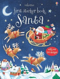 Santa Sticker Book (First Sticker Books)