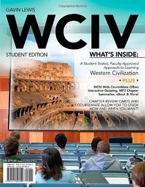 WCIV (with Review Cards and History CourseMate with eBook, Wadsworth Western Civilization Resource Center 2-Semester Printed Access Card)