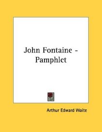 John Fontaine - Pamphlet