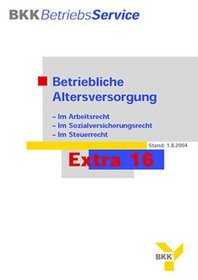 Betriebliche Altersversorgung