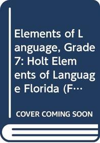 Holt Elements of Language First Course