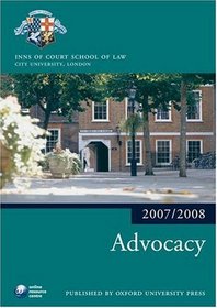 Advocacy 2007-2008: 2007 Edition |a 2007 ed. (Blackstone Bar Manual)