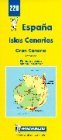 Michelin Canaries: Gran Canaria (Michelin Maps)