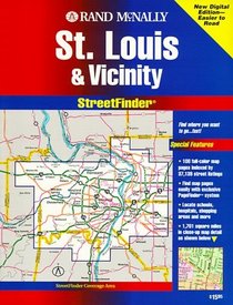 Rand McNally Saint Louis  Vicinity Streetfinder (Rand McNally Streetfinder)