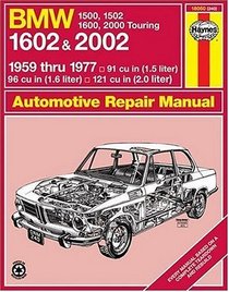 Haynes Repair Manual: BMW 1602 and 2002, 1959-77
